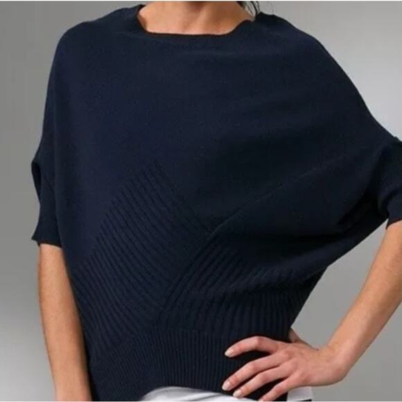 Vince M blue merino wool slouchy sweater - Picture 1 of 6